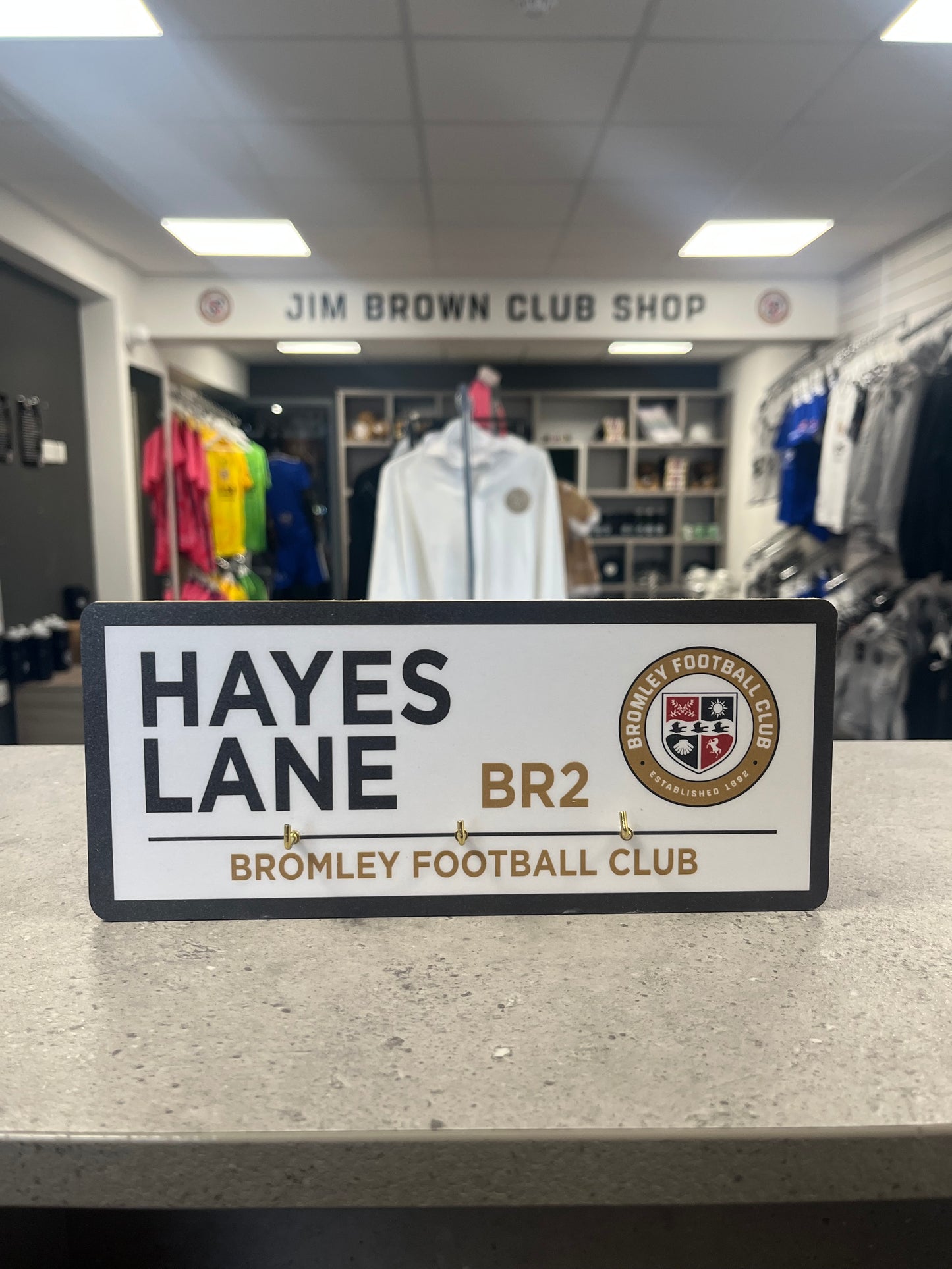 Bromley FC Hayes Lane Key Hanger