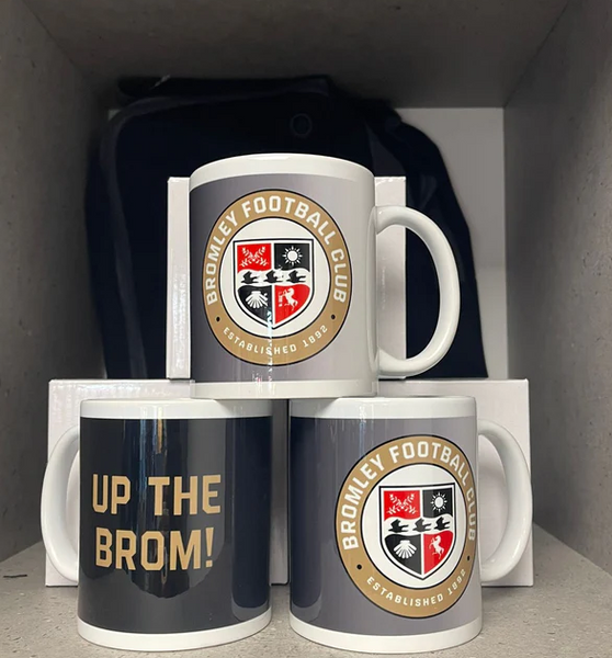 Bromley FC "Up the Brom" Mugs