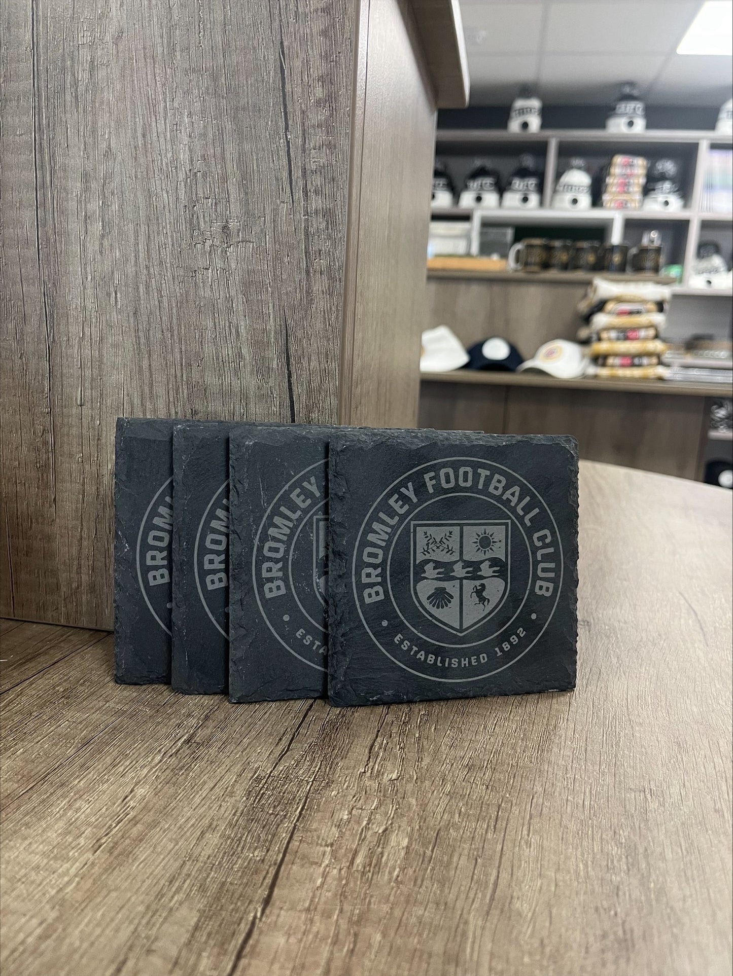 Bromley Slate Coasters set of four
