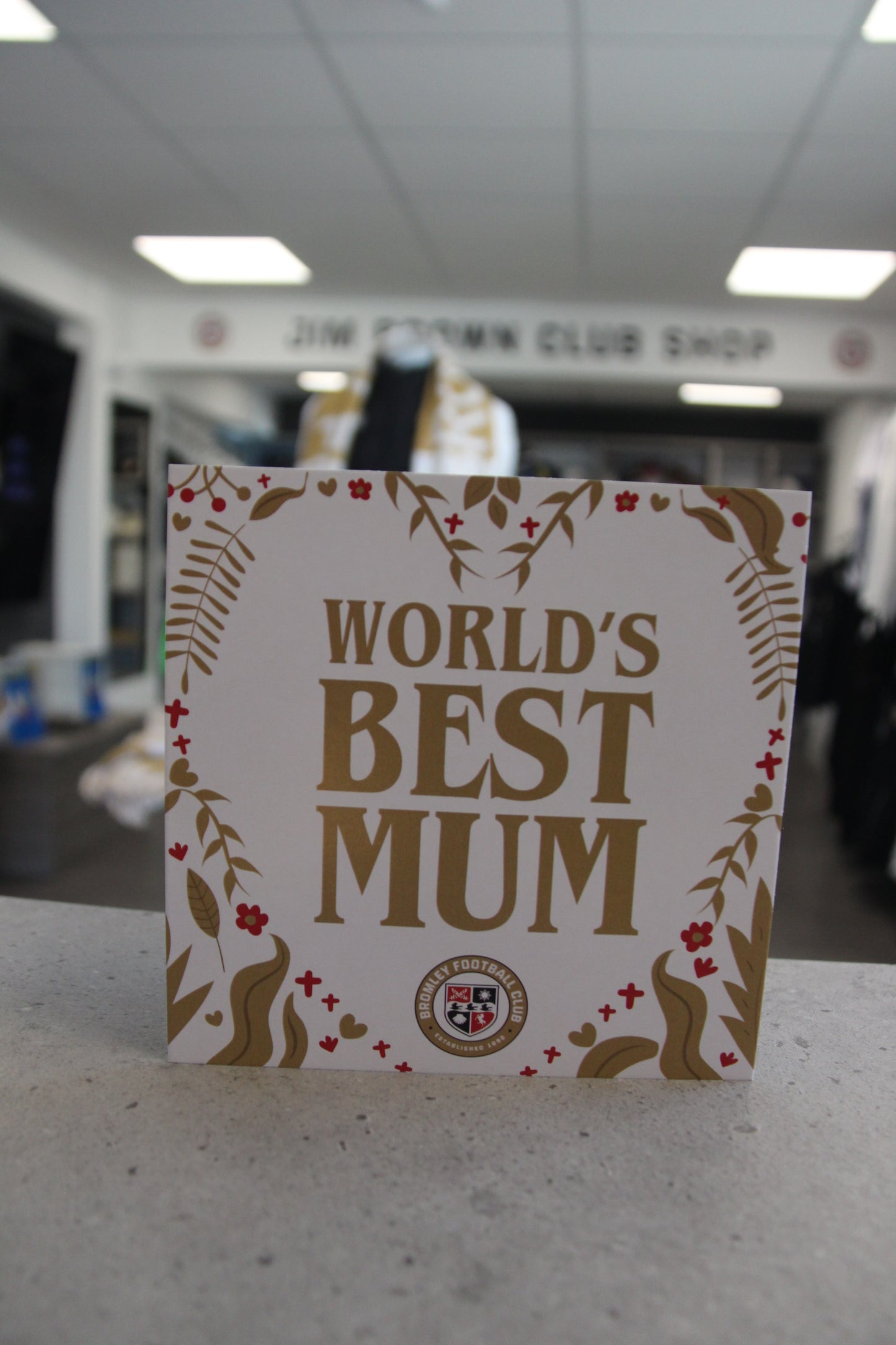 Worlds Best Mum Card