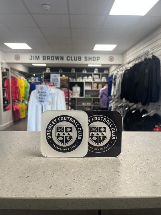 Bromley FC twin pack coasters
