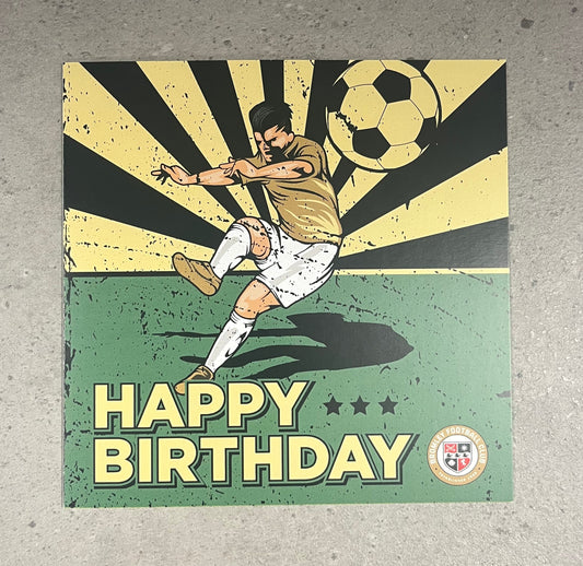 Retro Bromley Happy Birthday Card